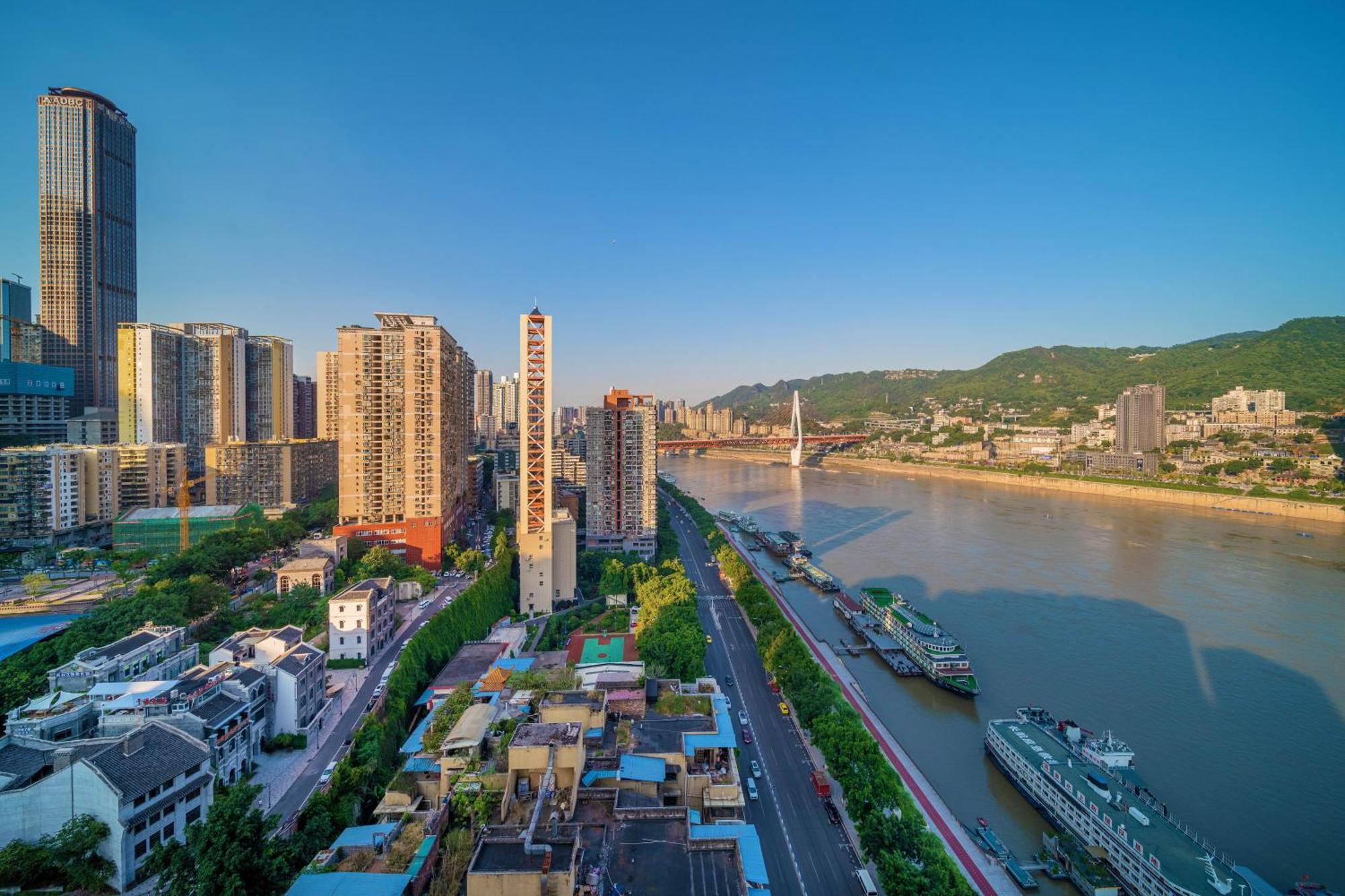 Yue Ke Apartment - Changbin Road Branch Csungking Kültér fotó